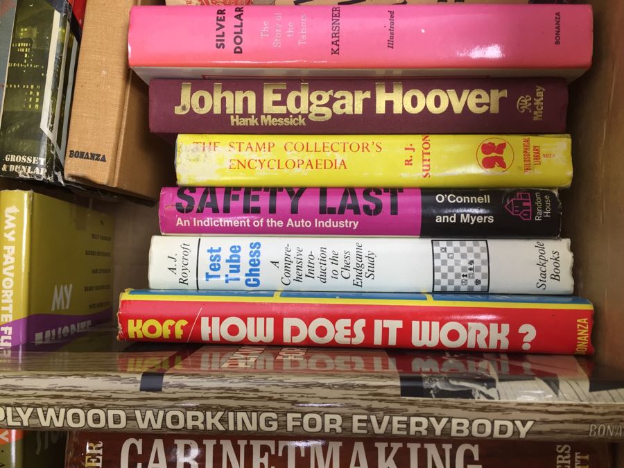 Assorted Book Lot With Mainly Hardcover Books Possible First Editions [Photo 4]