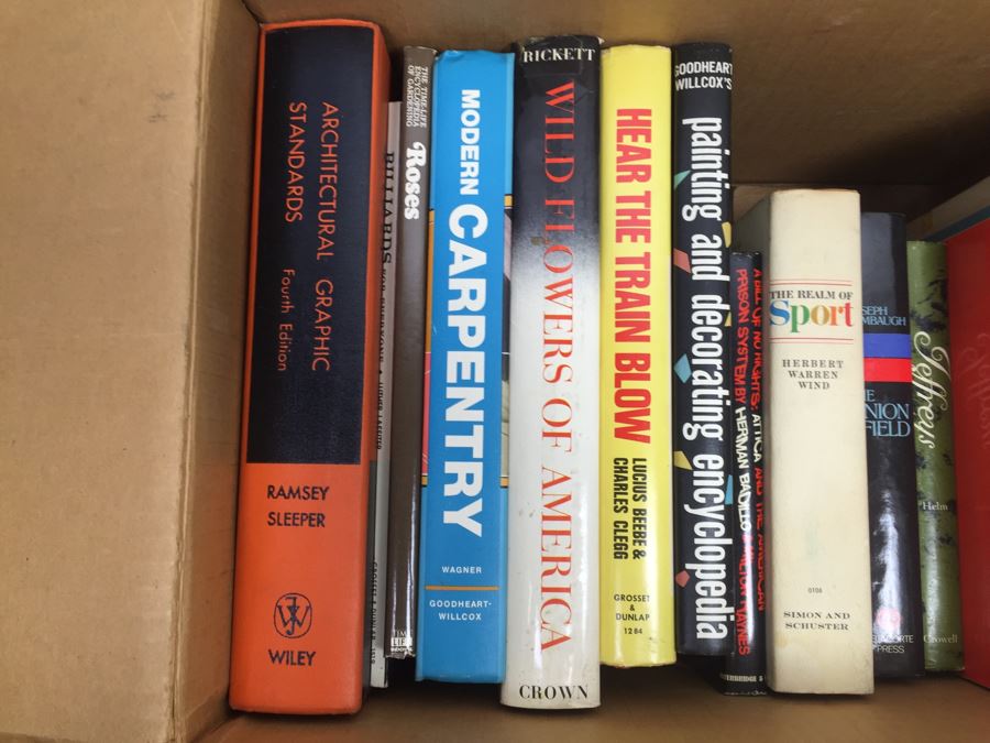 Assorted Book Lot With Mainly Hardcover Books Possible First Editions [Photo 14]