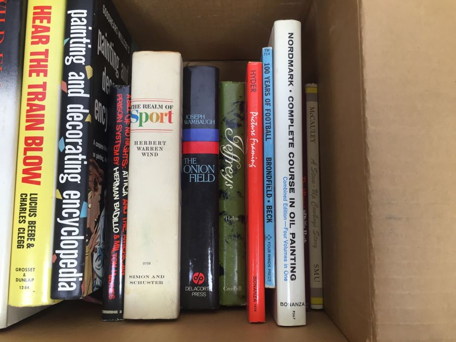 Assorted Book Lot With Mainly Hardcover Books Possible First Editions [Photo 18]