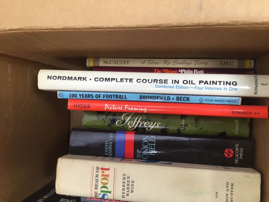 Assorted Book Lot With Mainly Hardcover Books Possible First Editions [Photo 19]