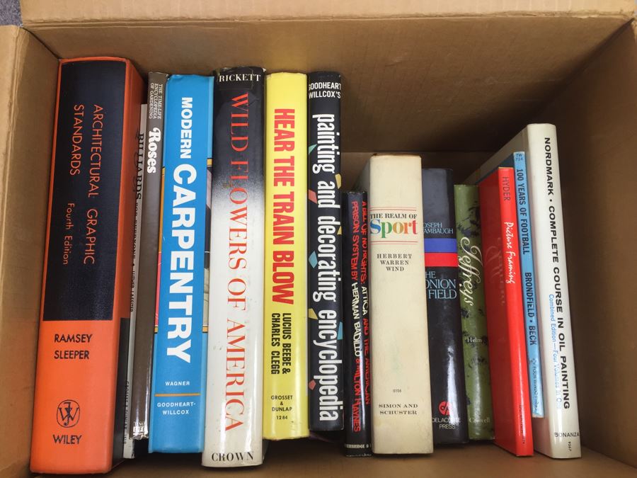 Assorted Book Lot With Mainly Hardcover Books Possible First Editions [Photo 10]