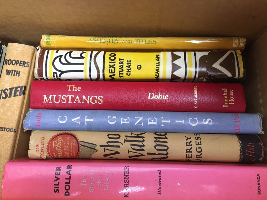 Assorted Book Lot With Mainly Hardcover Books Possible First Editions [Photo 3]