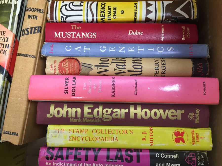 Assorted Book Lot With Mainly Hardcover Books Possible First Editions [Photo 5]