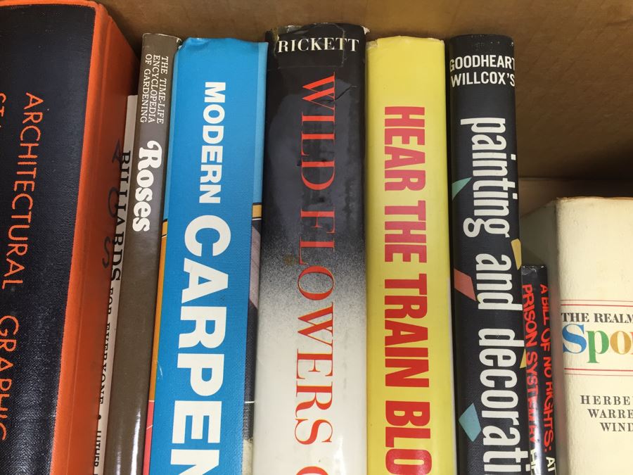 Assorted Book Lot With Mainly Hardcover Books Possible First Editions [Photo 15]