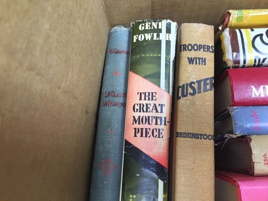 Assorted Book Lot With Mainly Hardcover Books Possible First Editions [Photo 8]