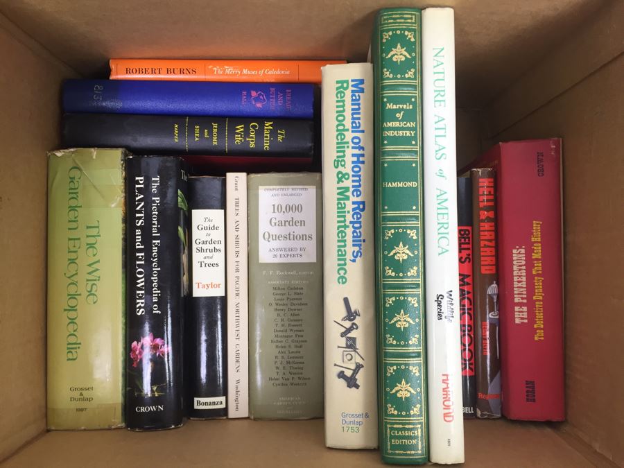 Assorted Book Lot With Mainly Hardcover Books Possible First Editions [Photo 9]