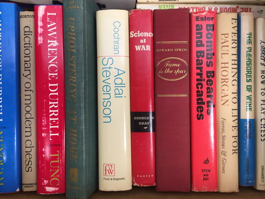 Assorted Book Lot With Mainly Hardcover Books Possible First Editions [Photo 4]