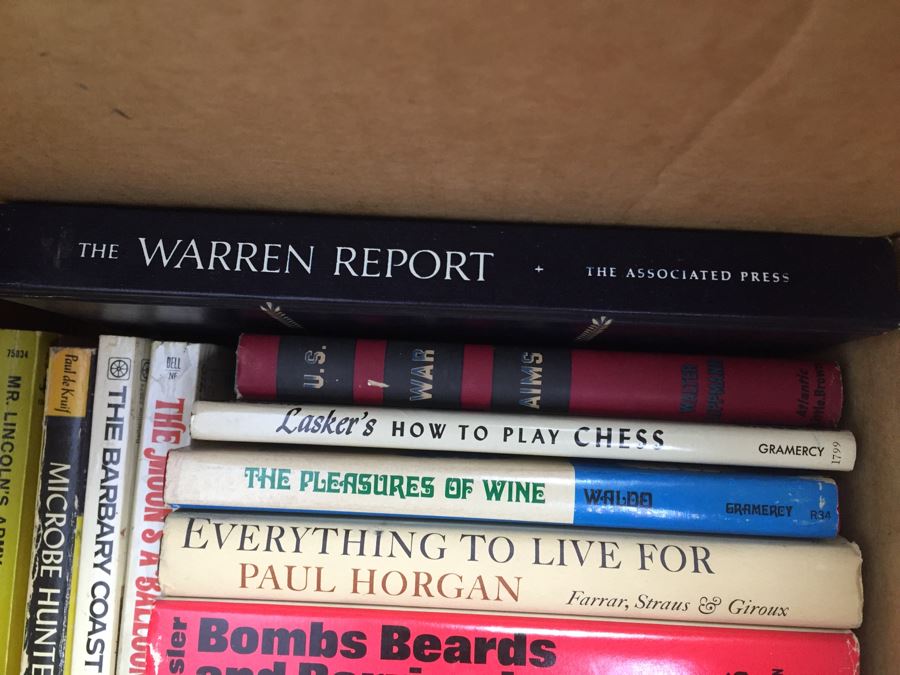 Assorted Book Lot With Mainly Hardcover Books Possible First Editions [Photo 5]
