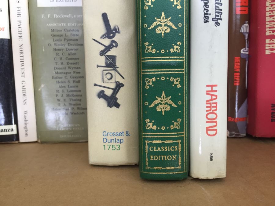 Assorted Book Lot With Mainly Hardcover Books Possible First Editions [Photo 18]