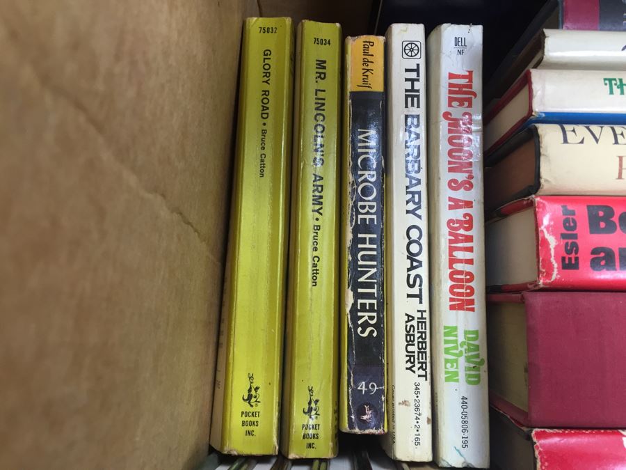 Assorted Book Lot With Mainly Hardcover Books Possible First Editions [Photo 8]