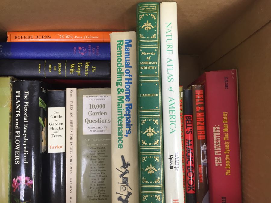 Assorted Book Lot With Mainly Hardcover Books Possible First Editions [Photo 19]