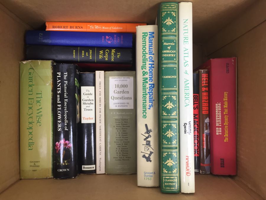 Assorted Book Lot With Mainly Hardcover Books Possible First Editions [Photo 15]
