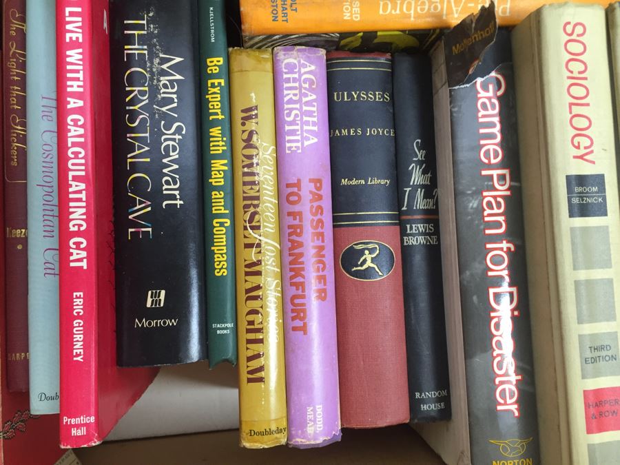 Assorted Book Lot With Mainly Hardcover Books Possible First Editions [Photo 3]