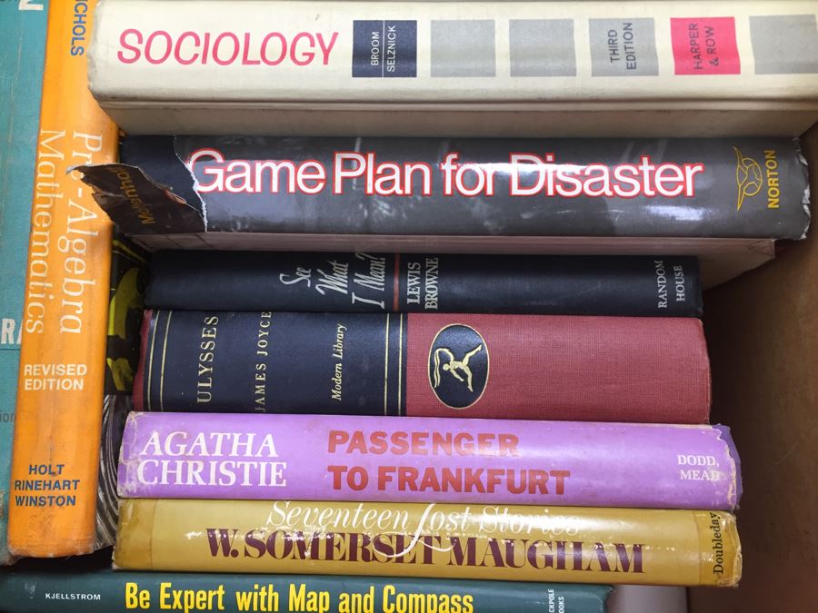 Assorted Book Lot With Mainly Hardcover Books Possible First Editions [Photo 7]