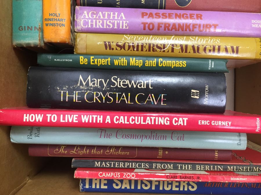 Assorted Book Lot With Mainly Hardcover Books Possible First Editions [Photo 5]