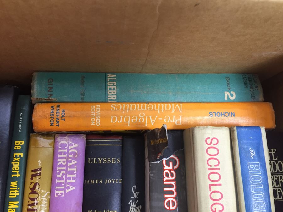 Assorted Book Lot With Mainly Hardcover Books Possible First Editions [Photo 11]