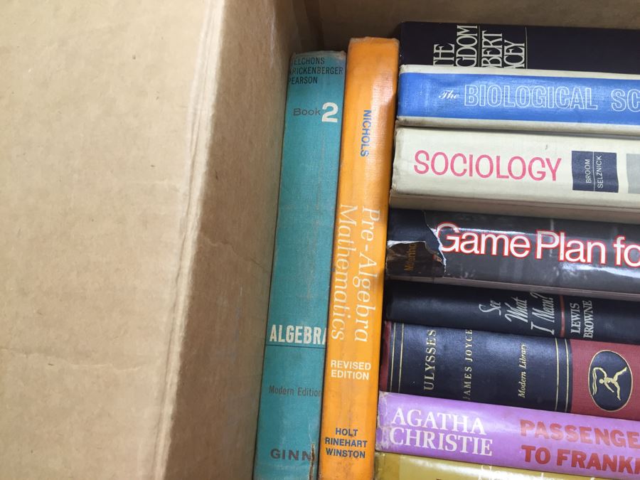Assorted Book Lot With Mainly Hardcover Books Possible First Editions [Photo 12]