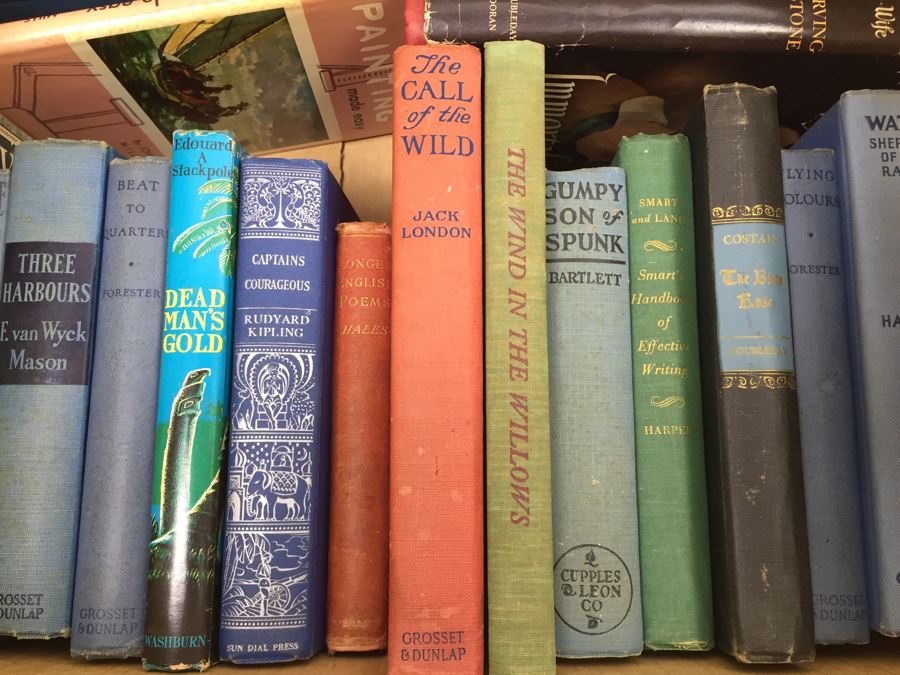 Assorted Book Lot With Mainly Hardcover Books Possible First Editions [Photo 8]