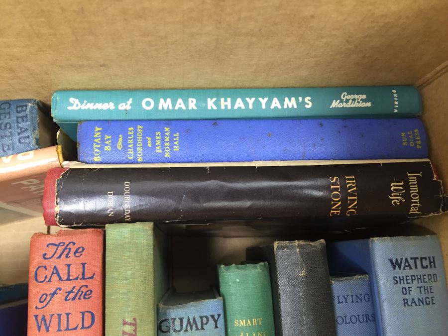 Assorted Book Lot With Mainly Hardcover Books Possible First Editions [Photo 11]