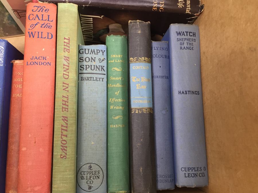 Assorted Book Lot With Mainly Hardcover Books Possible First Editions [Photo 9]