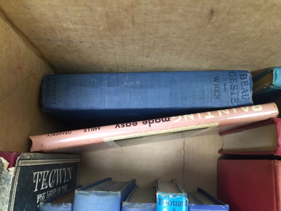 Assorted Book Lot With Mainly Hardcover Books Possible First Editions [Photo 12]