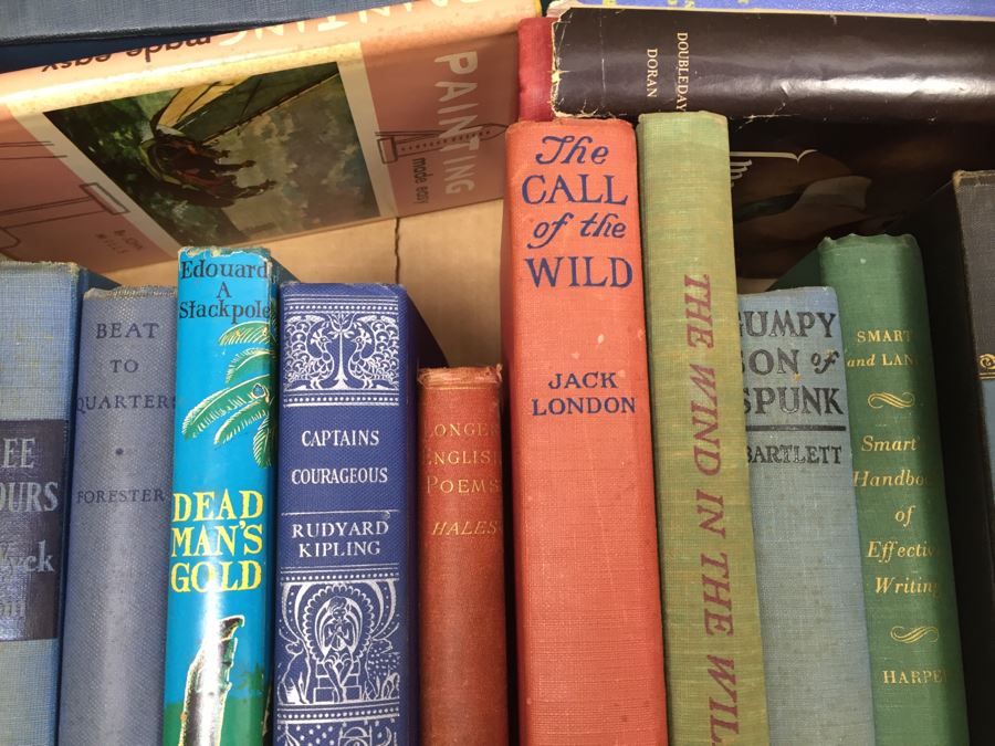 Assorted Book Lot With Mainly Hardcover Books Possible First Editions [Photo 7]