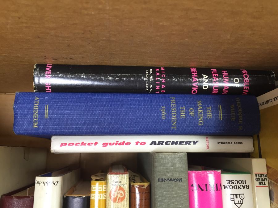 Assorted Book Lot With Mainly Hardcover Books Possible First Editions [Photo 13]