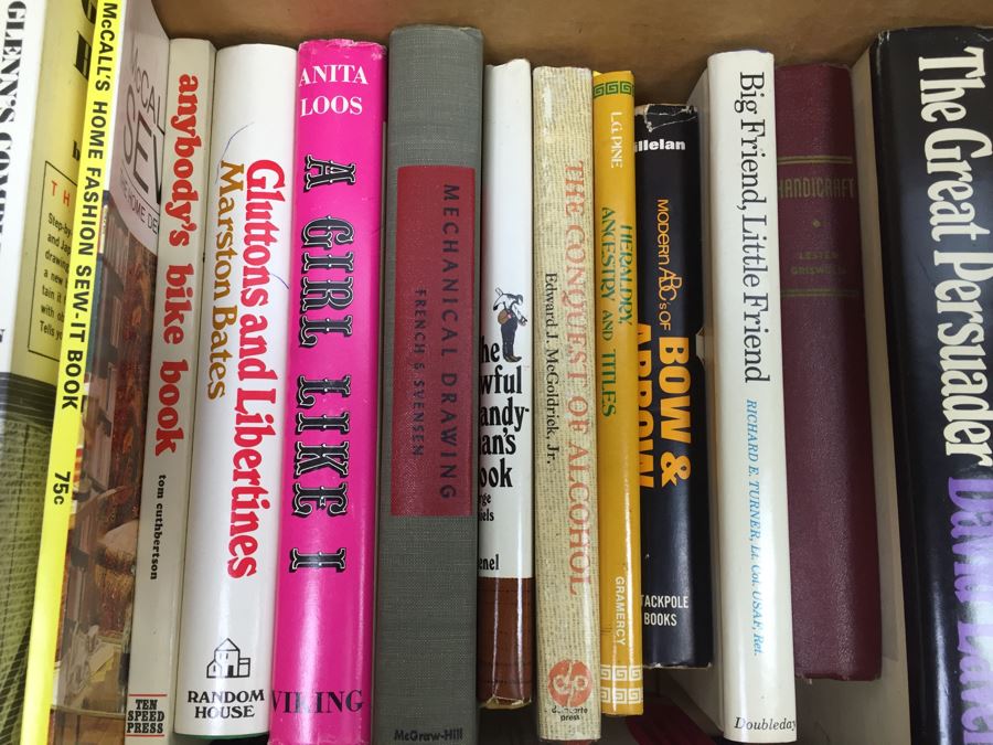 Assorted Book Lot With Mainly Hardcover Books Possible First Editions [Photo 8]