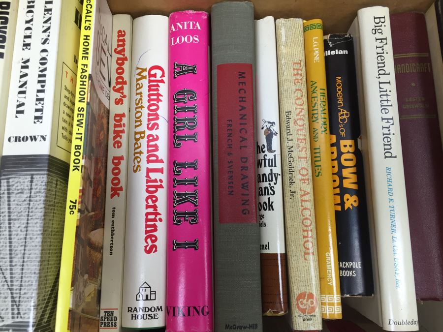 Assorted Book Lot With Mainly Hardcover Books Possible First Editions [Photo 6]