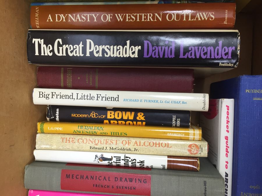 Assorted Book Lot With Mainly Hardcover Books Possible First Editions [Photo 11]