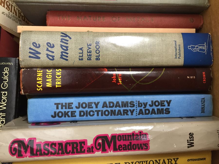 Assorted Book Lot With Mainly Hardcover Books Possible First Editions [Photo 7]
