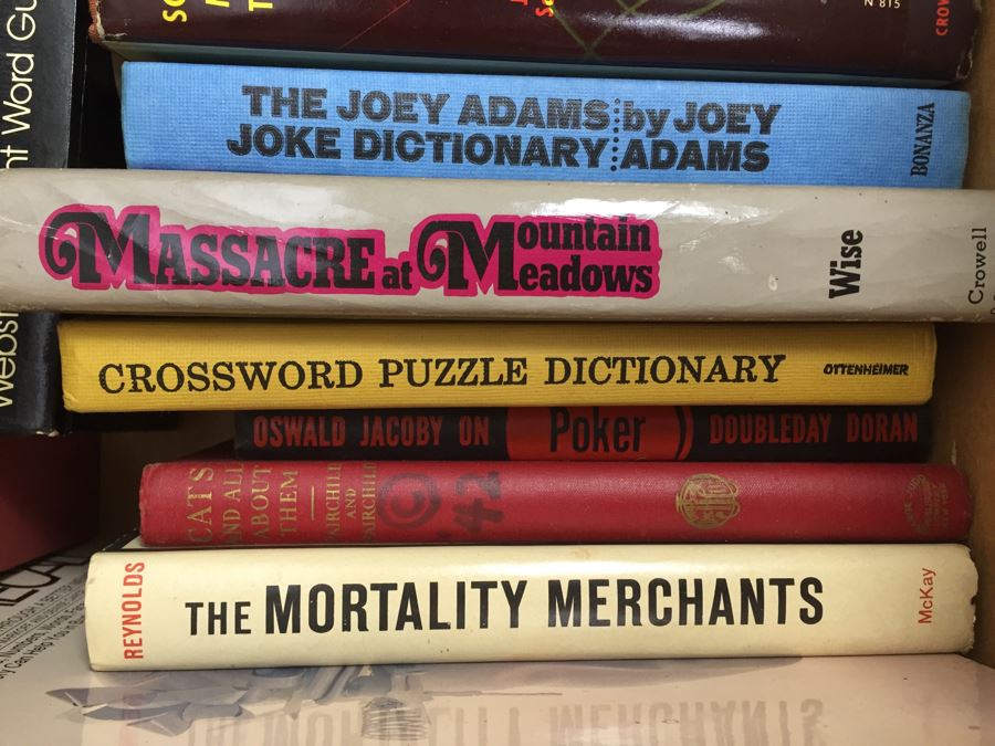 Assorted Book Lot With Mainly Hardcover Books Possible First Editions [Photo 4]