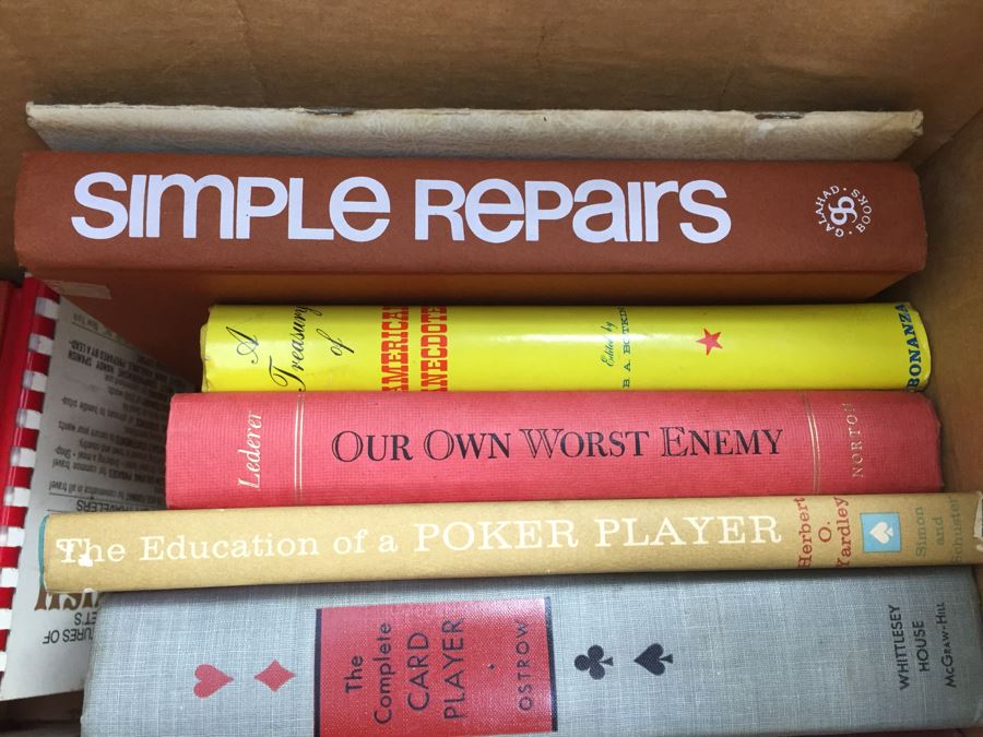 Assorted Book Lot With Mainly Hardcover Books Possible First Editions [Photo 8]