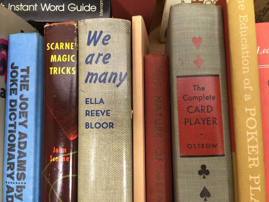 Assorted Book Lot With Mainly Hardcover Books Possible First Editions [Photo 12]