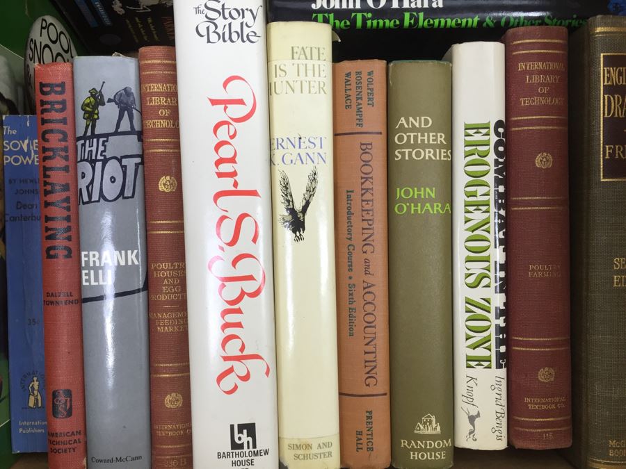 Assorted Book Lot With Mainly Hardcover Books Possible First Editions [Photo 8]