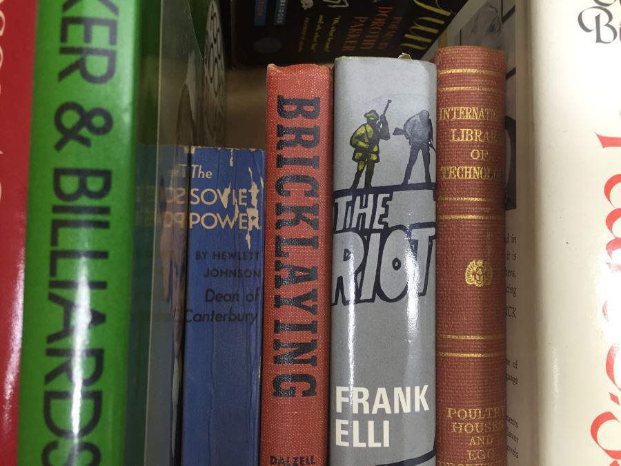 Assorted Book Lot With Mainly Hardcover Books Possible First Editions [Photo 6]