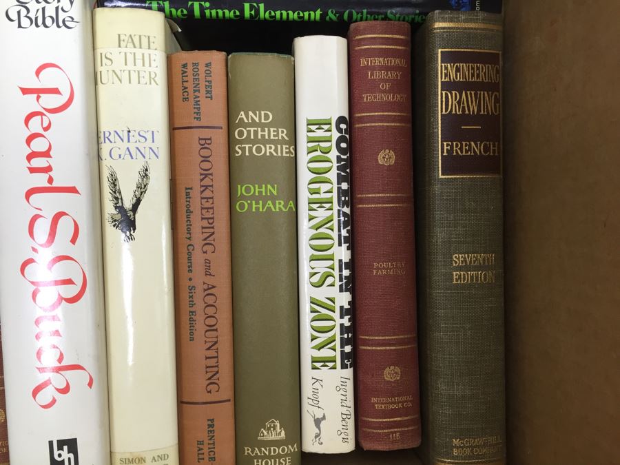 Assorted Book Lot With Mainly Hardcover Books Possible First Editions [Photo 3]