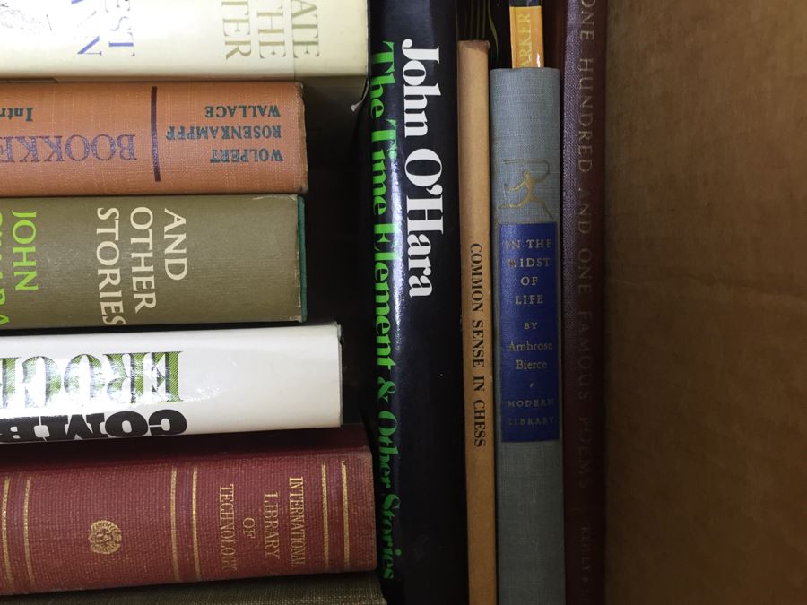 Assorted Book Lot With Mainly Hardcover Books Possible First Editions [Photo 14]