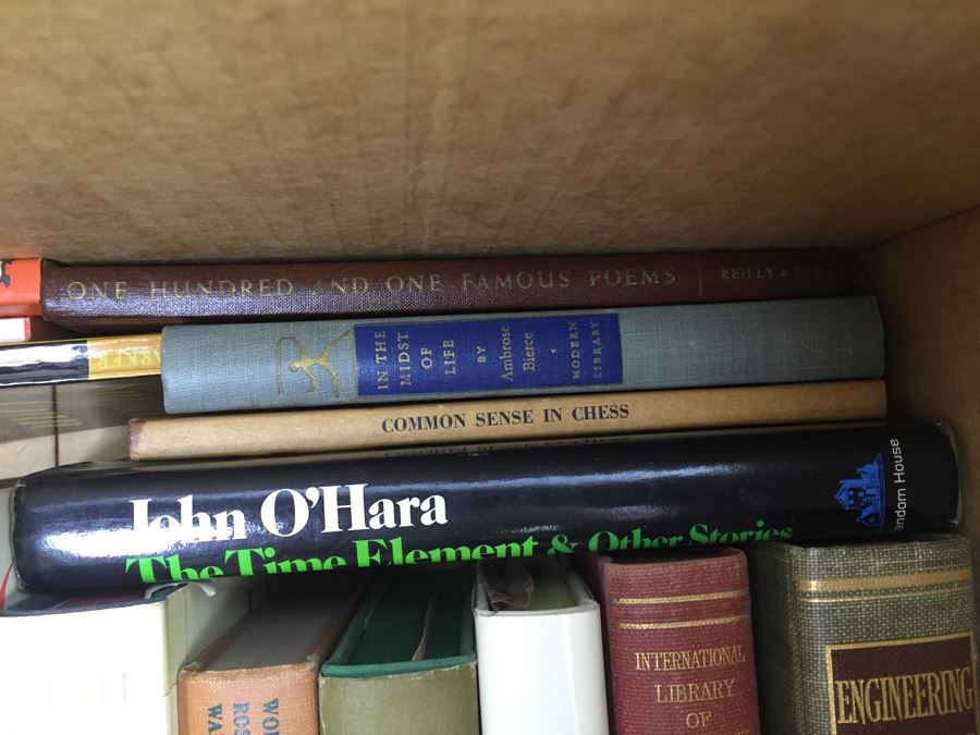 Assorted Book Lot With Mainly Hardcover Books Possible First Editions [Photo 12]