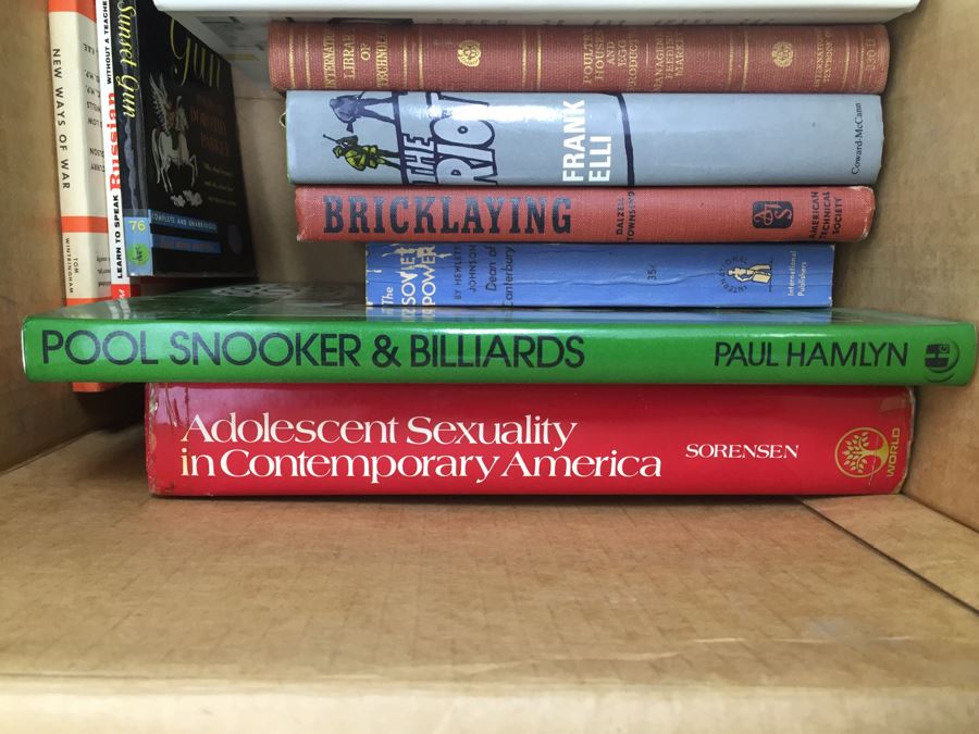 Assorted Book Lot With Mainly Hardcover Books Possible First Editions [Photo 4]
