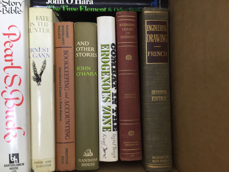 Assorted Book Lot With Mainly Hardcover Books Possible First Editions [Photo 11]