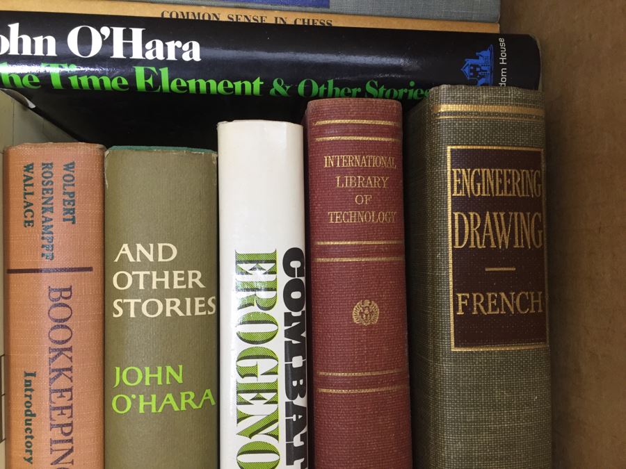 Assorted Book Lot With Mainly Hardcover Books Possible First Editions [Photo 9]