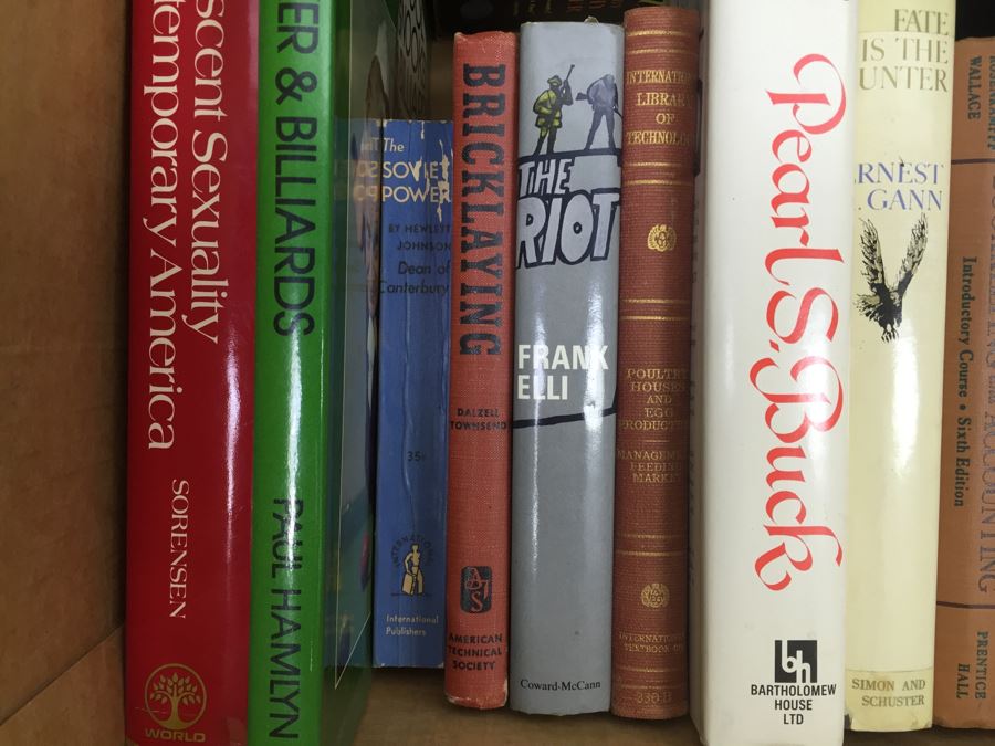 Assorted Book Lot With Mainly Hardcover Books Possible First Editions [Photo 2]