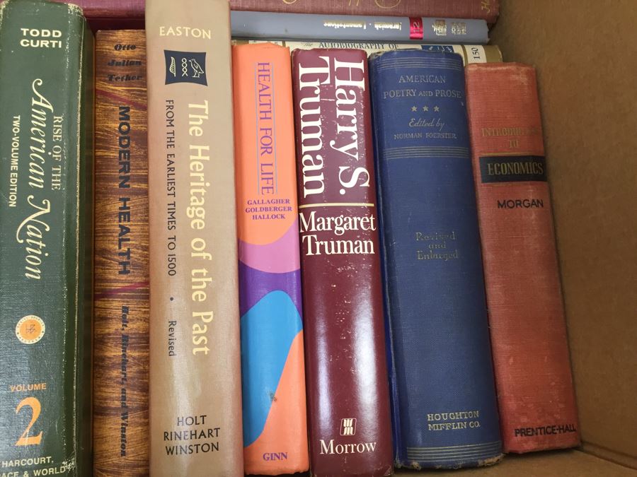 Assorted Book Lot With Mainly Hardcover Books Possible First Editions [Photo 3]
