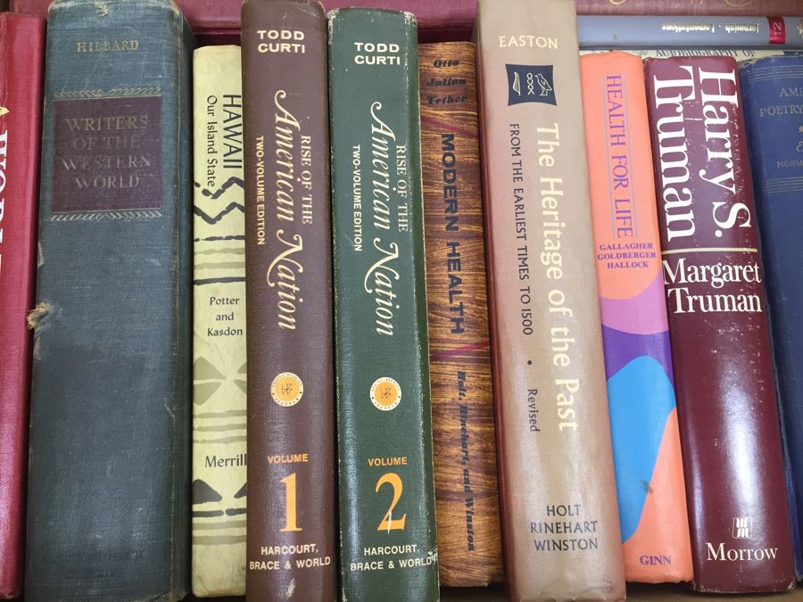 Assorted Book Lot With Mainly Hardcover Books Possible First Editions [Photo 7]