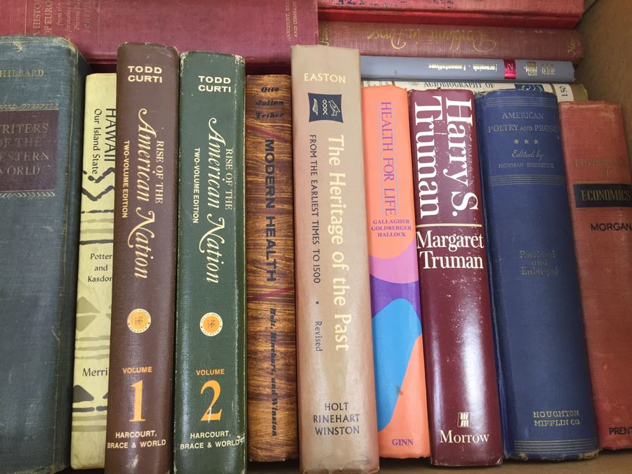 Assorted Book Lot With Mainly Hardcover Books Possible First Editions [Photo 8]