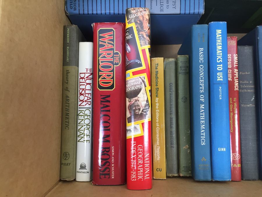 Assorted Book Lot With Mainly Hardcover Books Possible First Editions [Photo 5]