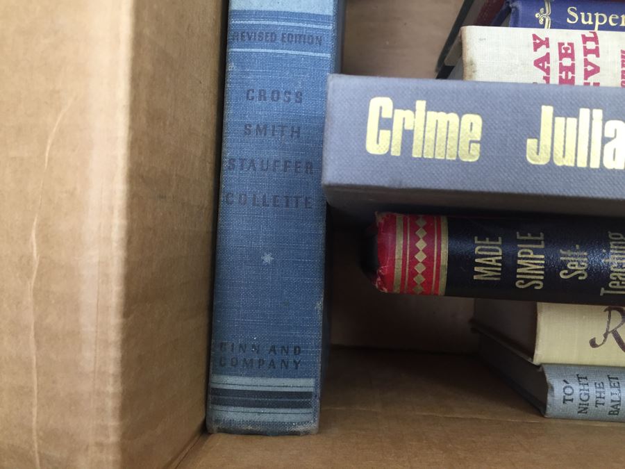 Assorted Book Lot With Mainly Hardcover Books Possible First Editions [Photo 22]