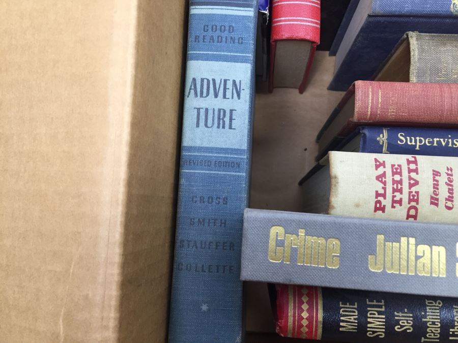 Assorted Book Lot With Mainly Hardcover Books Possible First Editions [Photo 21]