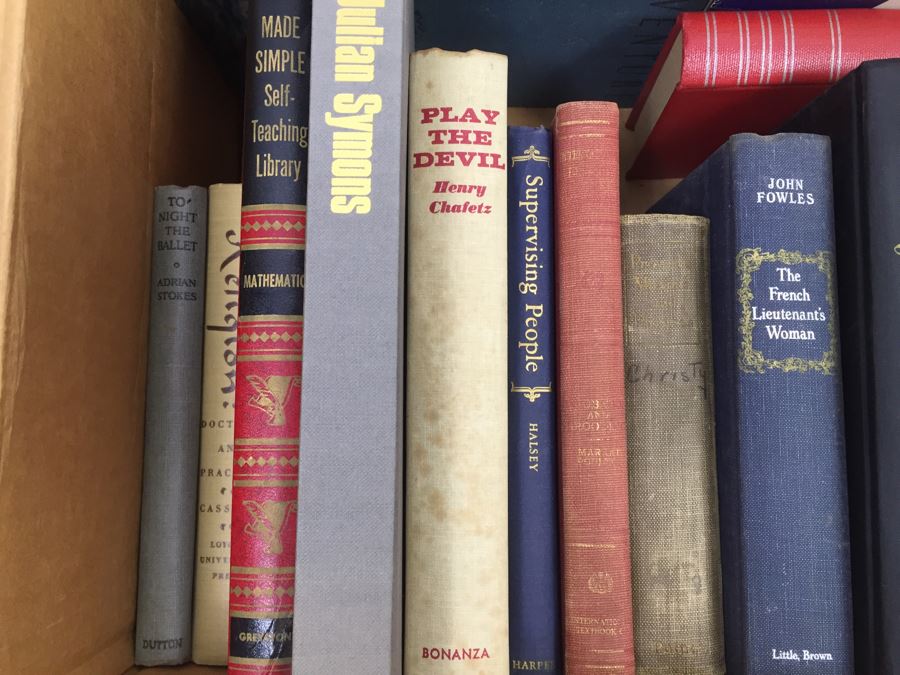 Assorted Book Lot With Mainly Hardcover Books Possible First Editions [Photo 2]